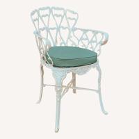 4 Cadeiras Viena Alumínio Mesa área Externa Jardim Varanda Verde - 2