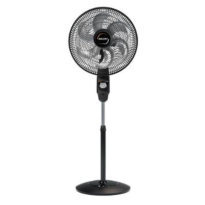 Ventilador de Coluna Mallory 126W 6 Pás Preto Grafite Éolo 220V