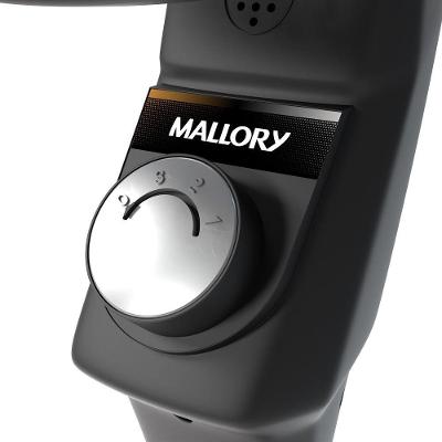 Ventilador de Coluna Mallory Éolo 6 Pás 126W Preto Grafite - 220V