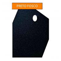 Mesa 90cm Sevilla Ripada Alumínio área Externa Interna Jardim Preto - 6