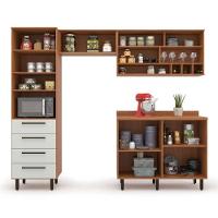 Cozinha Completa 4 Peças Evolution Plus Freijo Com Off White Freijo Com Off White - 3