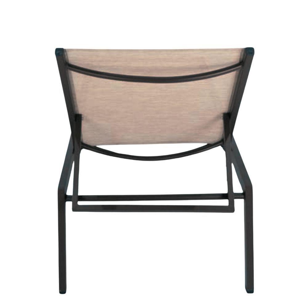 Chaise Cadeira Espreguiçadeira Gaivota Piscina Resistente Sol E Chuva Preto - 4