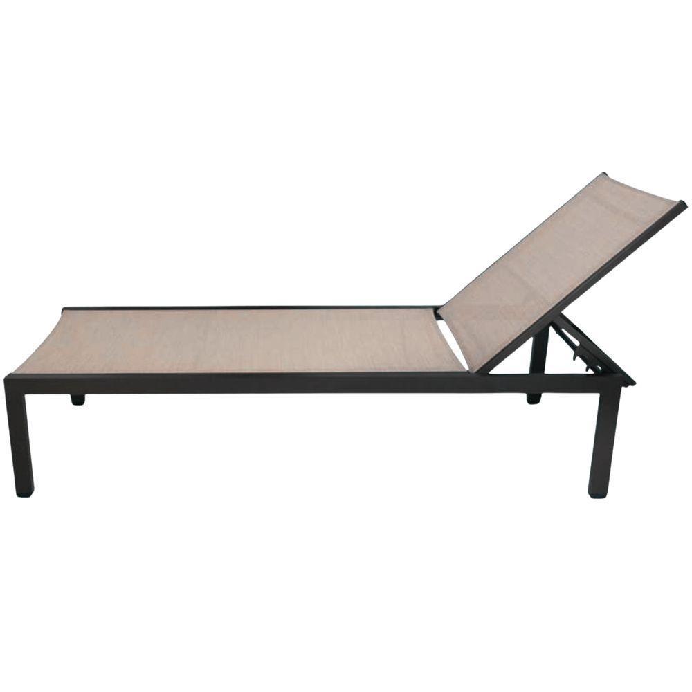 Chaise Cadeira Espreguiçadeira Gaivota Piscina Resistente Sol E Chuva Preto - 5