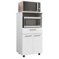 Armário De Cozinha Balcão Multiuso Duplo Forno Duetto Branco Kit's Paraná Branco - 1