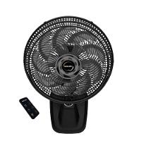 Ventilador De Parede Mallory Smart Control 140W Preto Com Grafite - 110V - 2