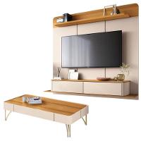 Home Suspenso Galax E Mesa Cadenza Cinamomo Off White - Hb Móveis - 1