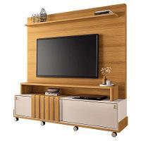 Estante Home Theater Bold Off White Cinamomo E Aparador Infinity E Kit Mesa De Centro Sky Cinamomo - Hb Móveis - 2