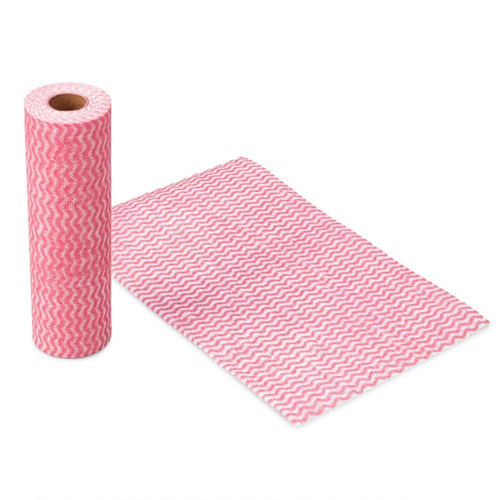 Pano Multiuso Esfrebom Rolo Com 25 Unidades Vermelho - 3