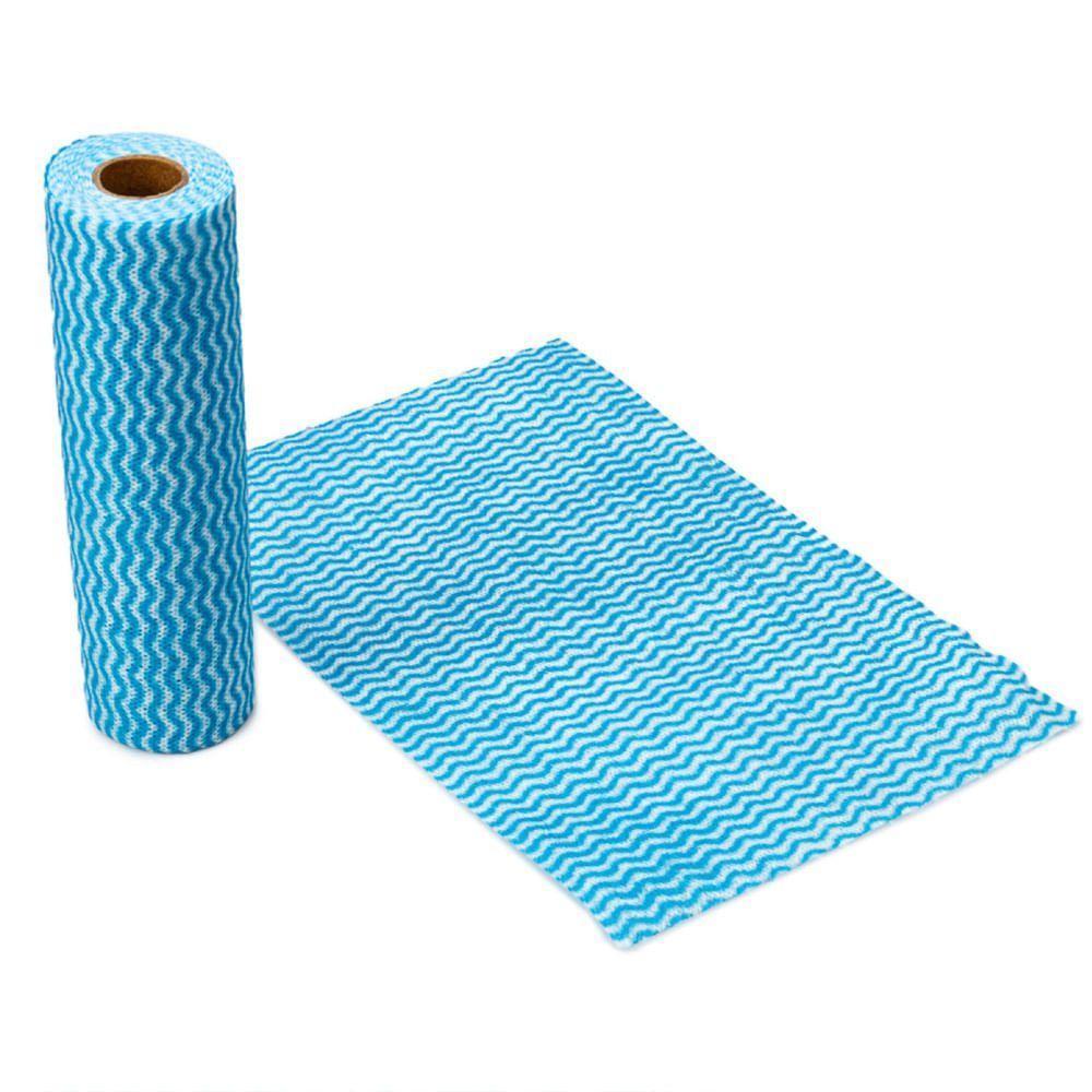 Pano Multiuso Esfrebom Rolo Com 25 Unidades Azul - 3