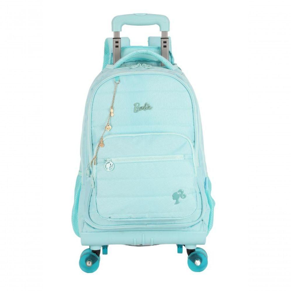 Mochilete Com Carrinho Turquesa - Unico Verde - 1