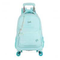 Mochilete Com Carrinho Turquesa - Unico Verde - 1