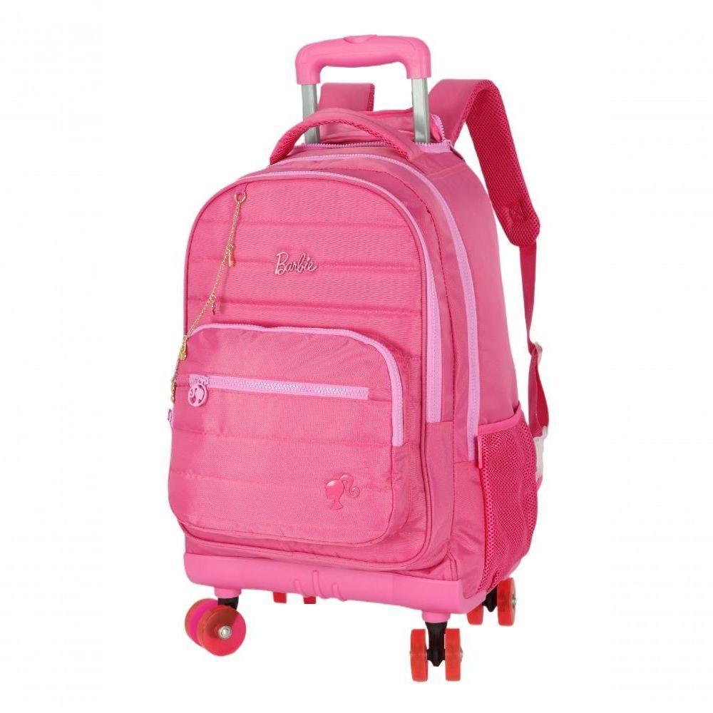 Mochilete Com Carrinho Pink - Unico Pink - 2