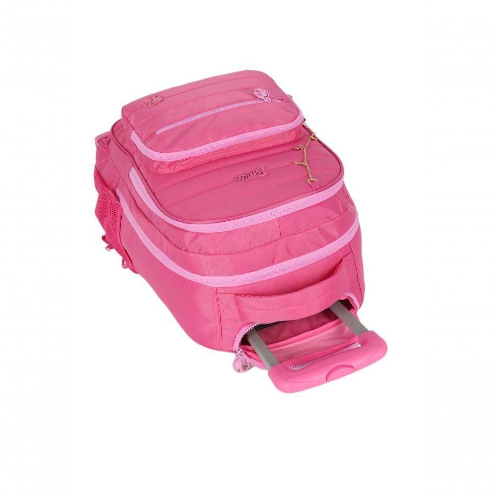 Mochilete Com Carrinho Pink - Unico Pink - 7