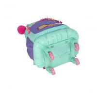 Mochilete Com Carrinho Turquesa - Unico Verde - 5