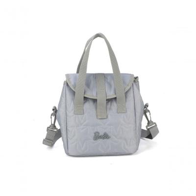 Lancheira Poliester Barbie Cinza - Unico Cinza
