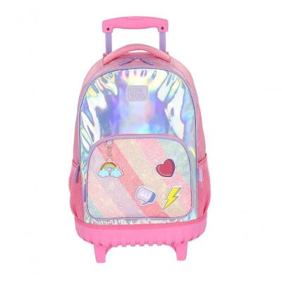 Mochilete Com Carrinho Pink - Unico Pink