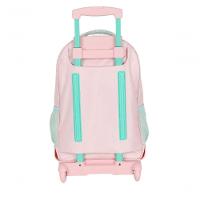 Mochilete Com Carrinho Rosa - Unico Rosa - 7