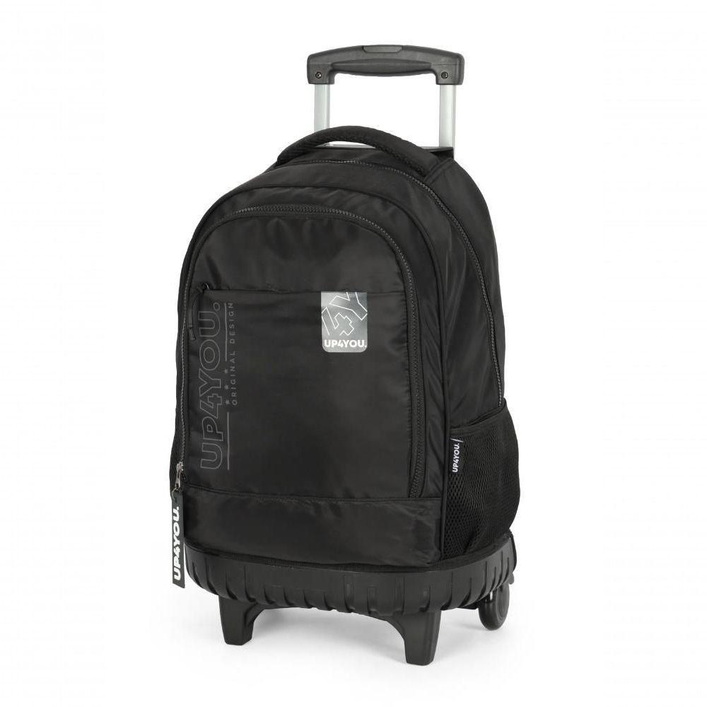 Mochilete Com Carrinho Preto - Unico Preto - 2