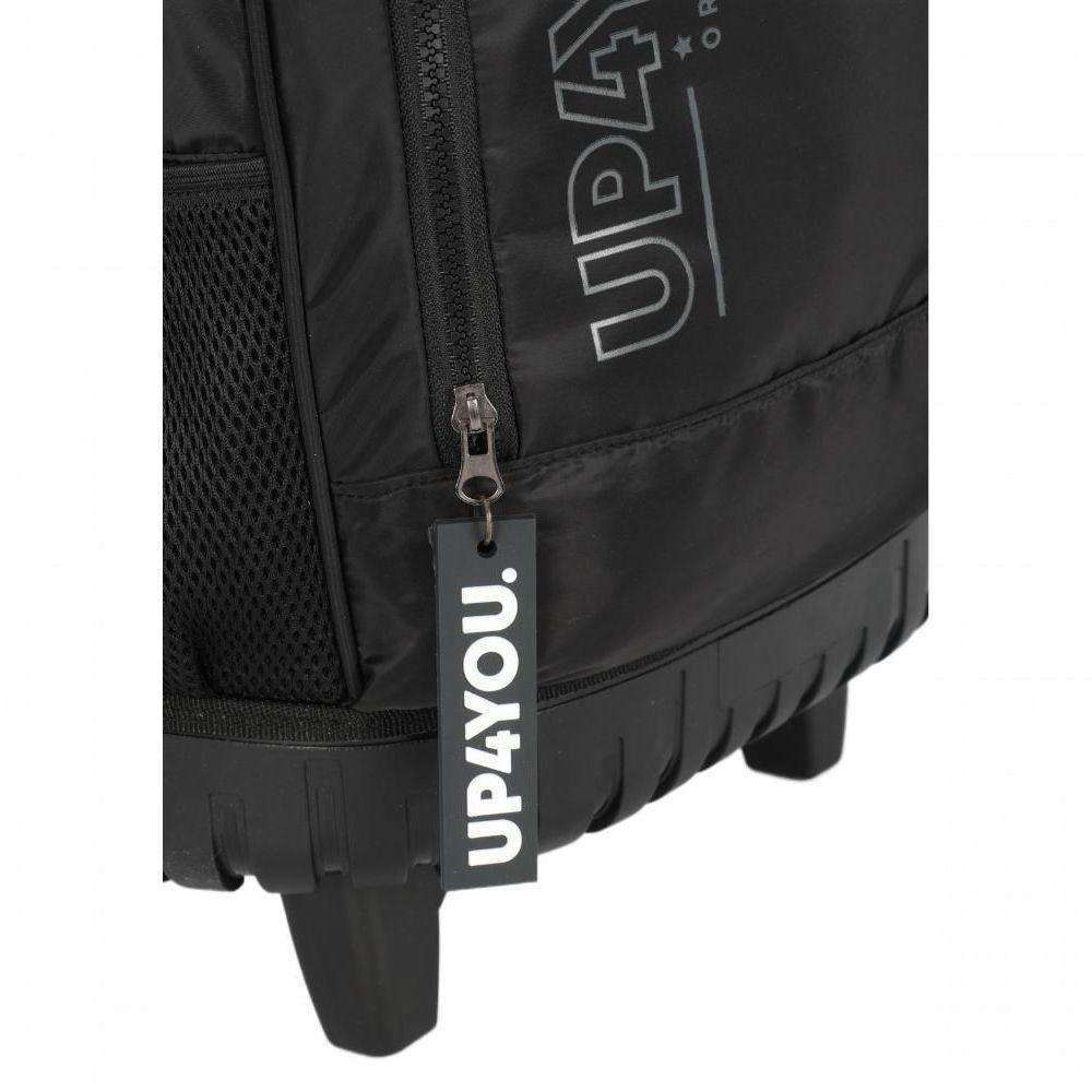 Mochilete Com Carrinho Preto - Unico Preto - 4