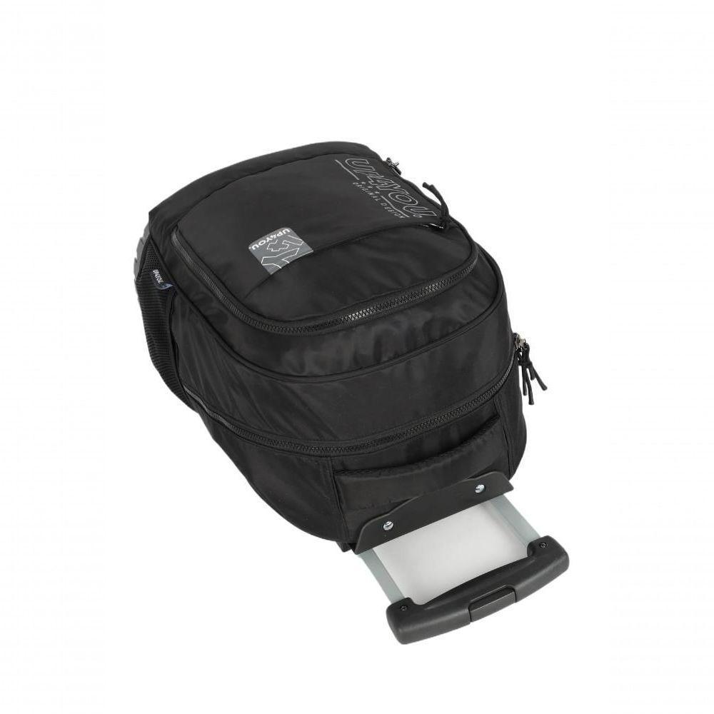 Mochilete Com Carrinho Preto - Unico Preto - 7