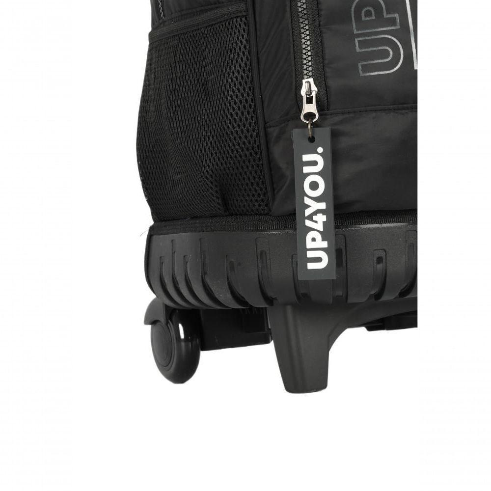 Mochilete Com Carrinho Preto - Unico Preto - 8