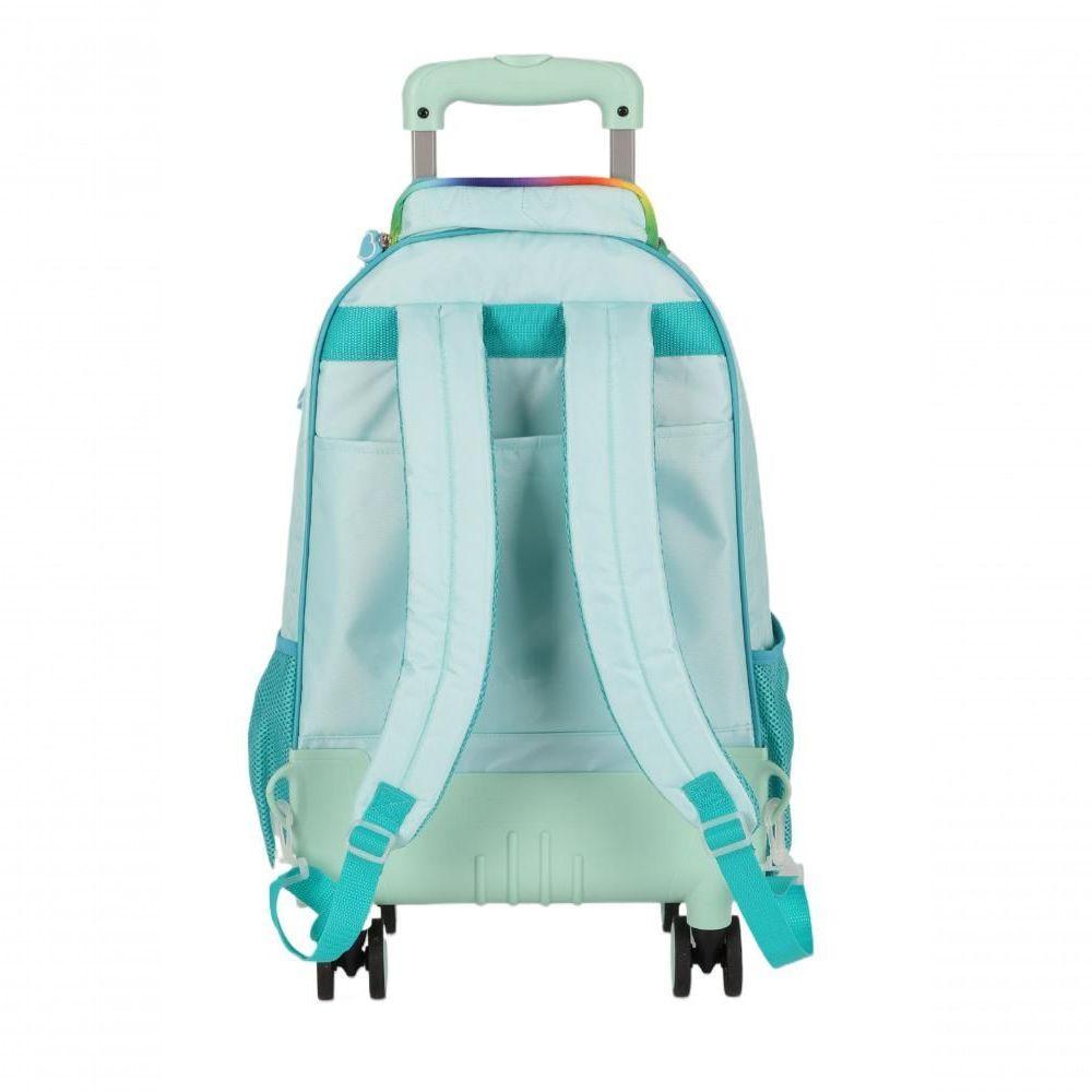 Mochilete Com Carrinho Turquesa - Unico Verde - 7