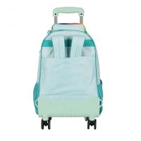 Mochilete Com Carrinho Turquesa - Unico Verde - 3