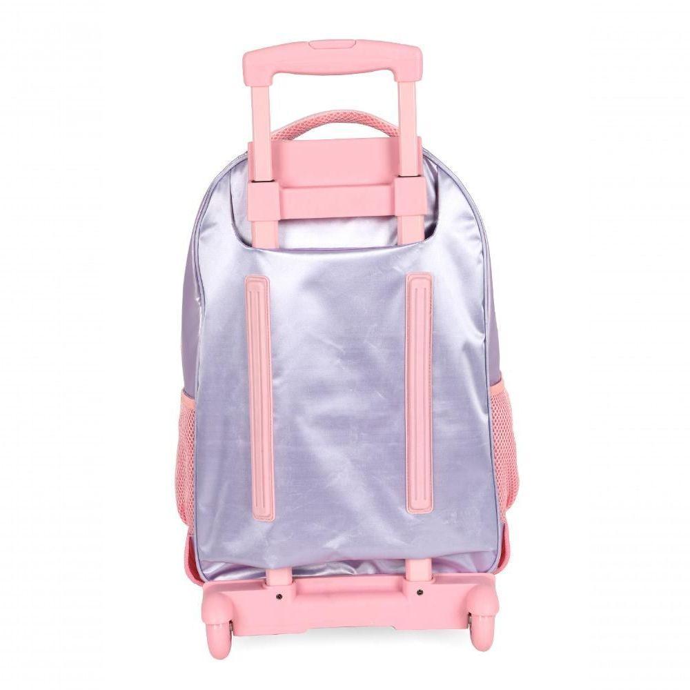 Mochilete Com Carrinho Rosa - Unico Rosa - 6