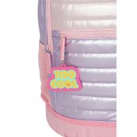 Mochilete Com Carrinho Rosa - Unico Rosa