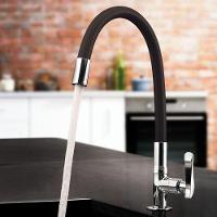 Torneira Mesa Bica Flexível Lorenflex Black 1177 B27 - 2