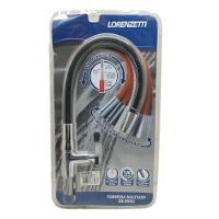 Torneira Mesa Bica Flexível Lorenflex Black 1177 B27 - 7