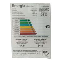 Chuveiro Loren Bello Ultra Com Cano Lorenzetti Azul 6800w 220V - 4