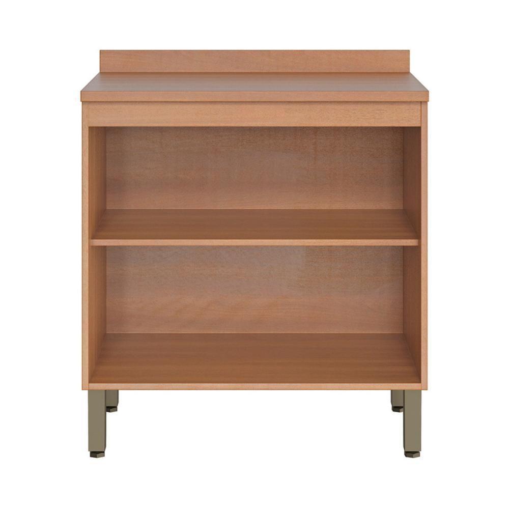 Balcão De Cozinha Com Tampo Para Cooktop E 2 Portas 80cm Multimóveis Cr20396 Freijó-branco - 3