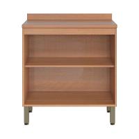 Balcão De Cozinha Com Tampo Para Cooktop E 2 Portas 80cm Multimóveis Cr20396 Freijó-branco - 3