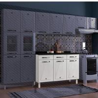 Balcão De Cozinha De Aço Com Tampo 3 Portas E 3 Gavetas 120cm Multimóveis Cr20354 Branco - 6