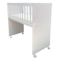 Mini Berço Moisés Alegria Branco Brilho Com Colchão - Veronez - 2