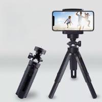 Suporte De Mini Tripé De Mesa 360° Ajustável Para Telefones Celulares, Câmeras E Gopro - 6