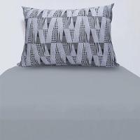 Fronha Doce Vida Malha Mista Rio De Janeiro 48cm68cm Cinza - 3