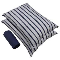 Jogo De Cama Portallar Queen Malha 100% Algodão Premiun Classic Paula 3 Peças Azul - 3