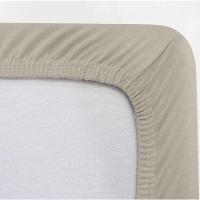 Jogo De Cama Buettner Queen Malha 100% Algodao Liso 3 Peças Image Bege - 3