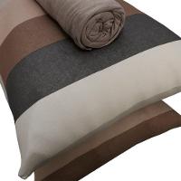 Jogo De Cama Queen Portallar Malha 100% Algodão Estocolmo 3 Peças Bege - 4