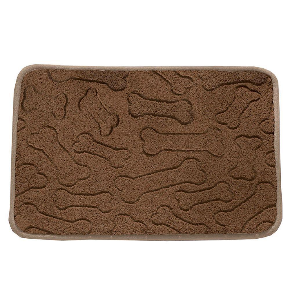 Tapete Pet Buettner Para Comedouro Pet 30cm X 40cm Marrom - 1