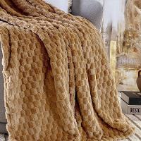 Cobertor Marshmallow Queen 01 Peça - Caramelo