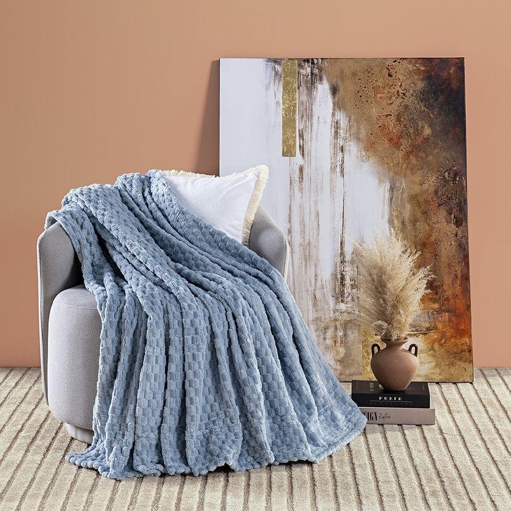 Cobertor Marshmallow Queen 01 Peça - Mirtilo - 2