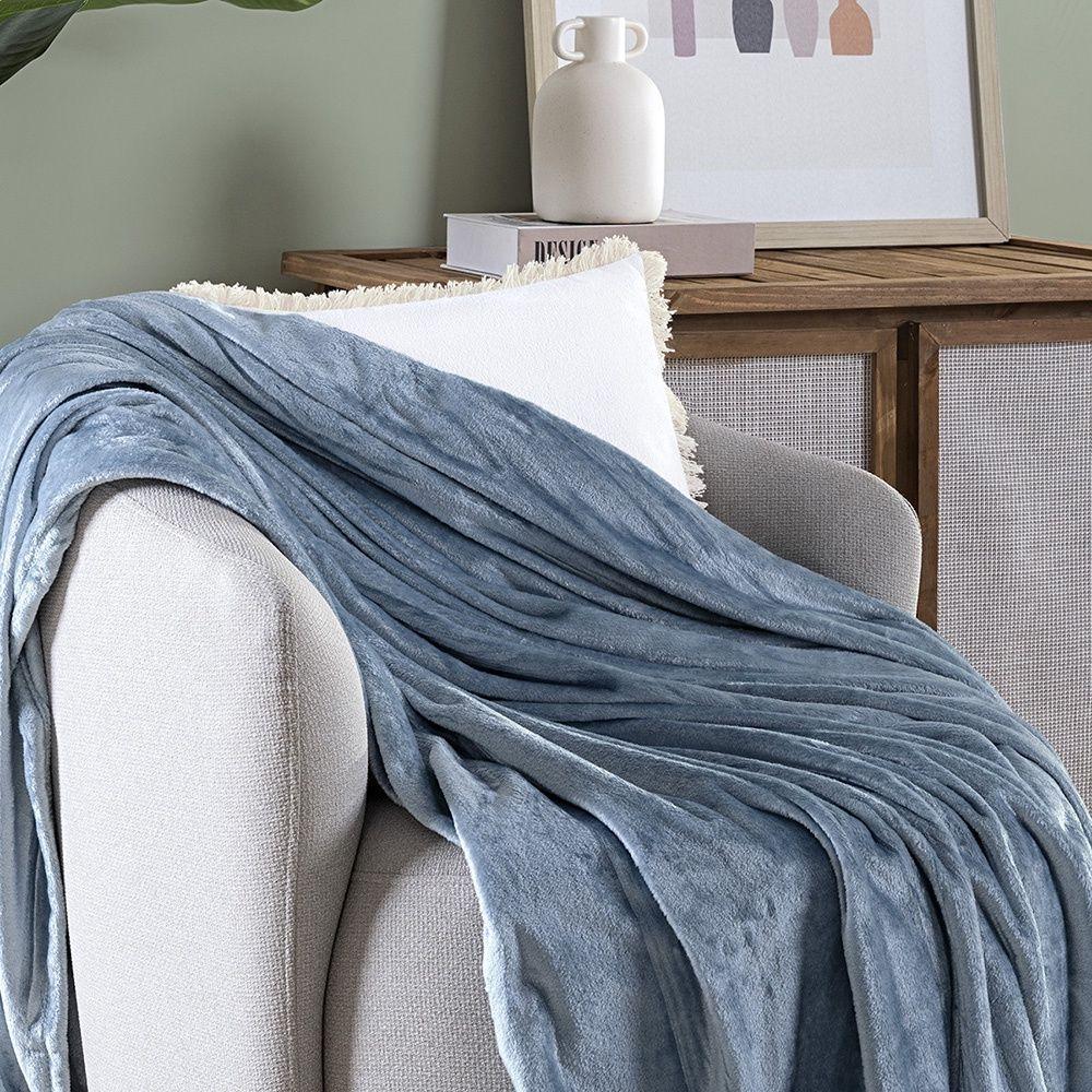 Cobertor Sibéria Queen 01 Peça - Azure - 4