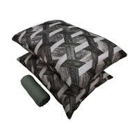 Jogo De Cama King Portallar Malha 100% Algodão Paris 3 Peças Verde - 2