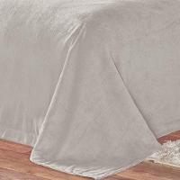 Cobertor Pele De Carneiro Sherpa Alaska King 01 Peça - Cinza - 2