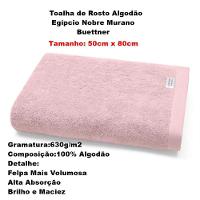 Toalha De Rosto Buettner Algodão Egípcio Nobre 50cmx80cm Murano Rose - 3