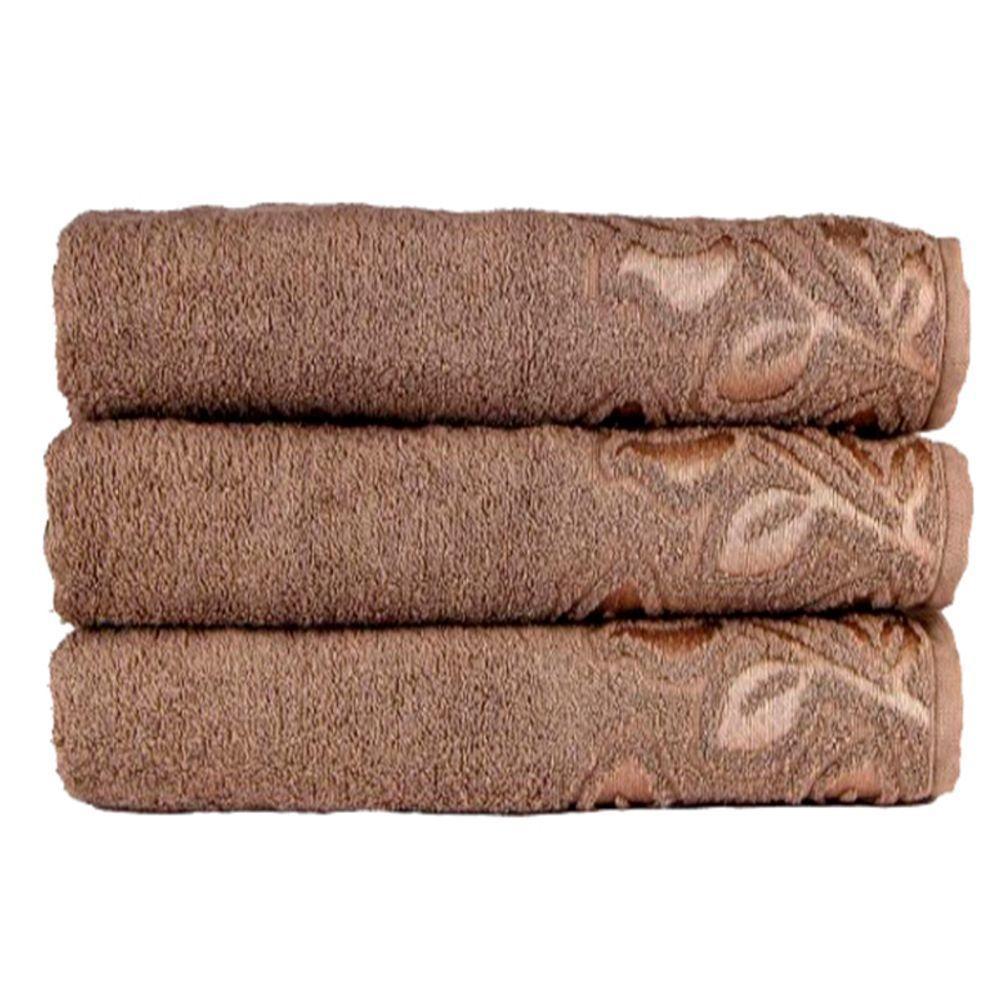 Toalha De Rosto Lmpeter Guadalupe 48cm X 80cm Fendi - 03 Unidades - 1