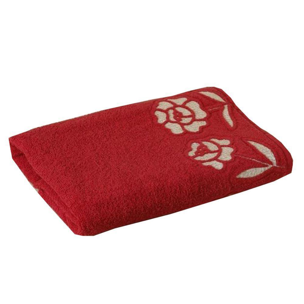 Toalha De Rosto Lmpeter Guadalupe 48cm X 80cm Sangria - 1